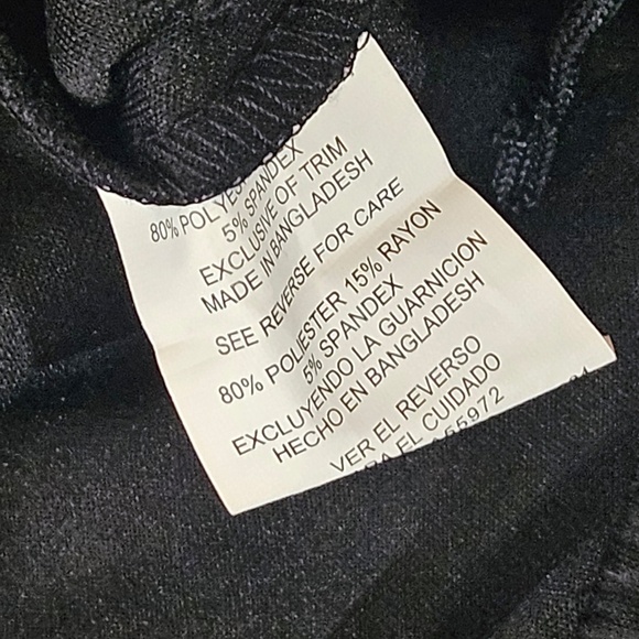 LEG3ND Pants Mens XL Black Athletic Fit Joggers Stretch Pockets New Drawstring - Picture 3 of 5